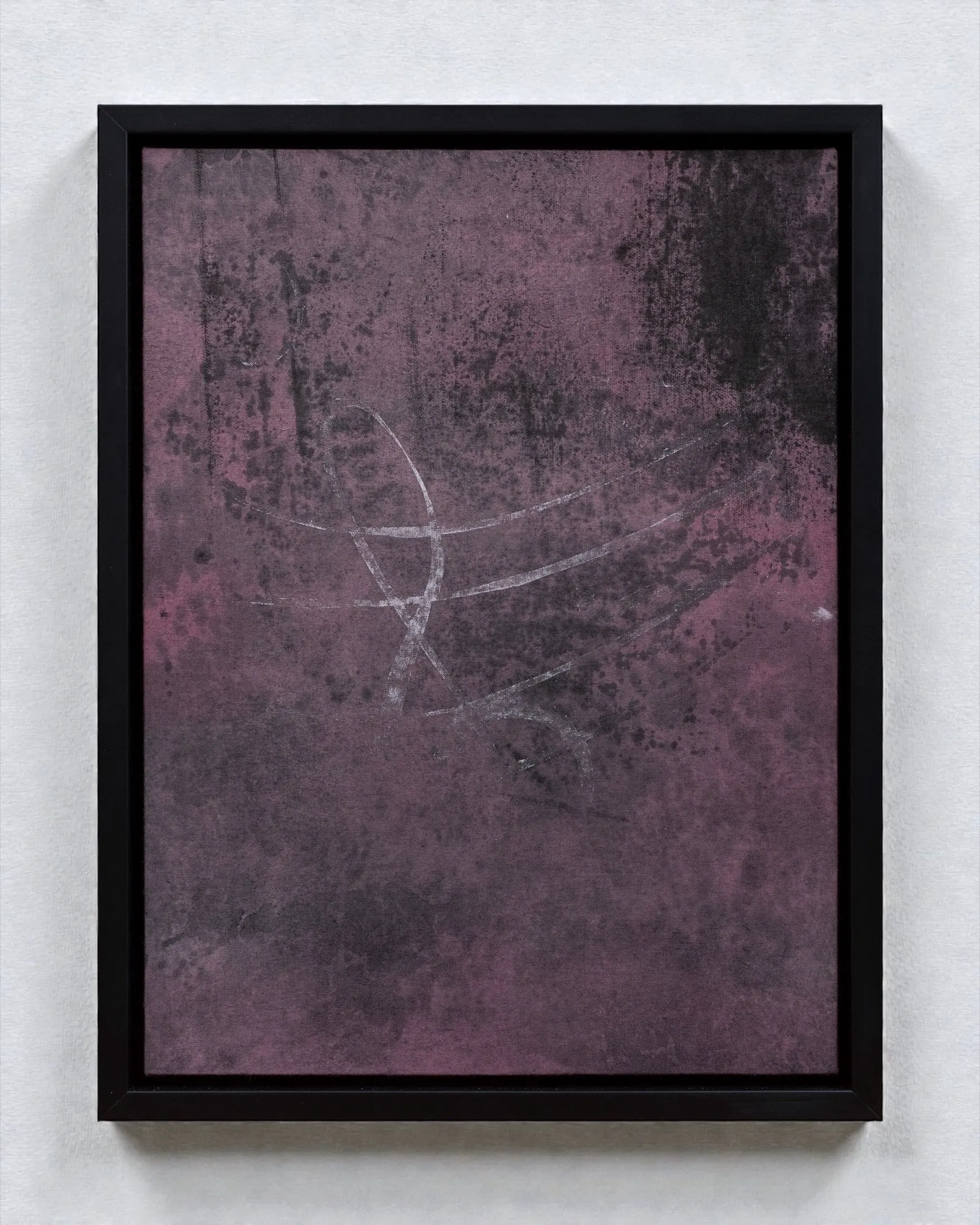 Pink Treble — 2025, Ink transfer on fabric, 40 × 30 × 4 cm, by Taka Kono