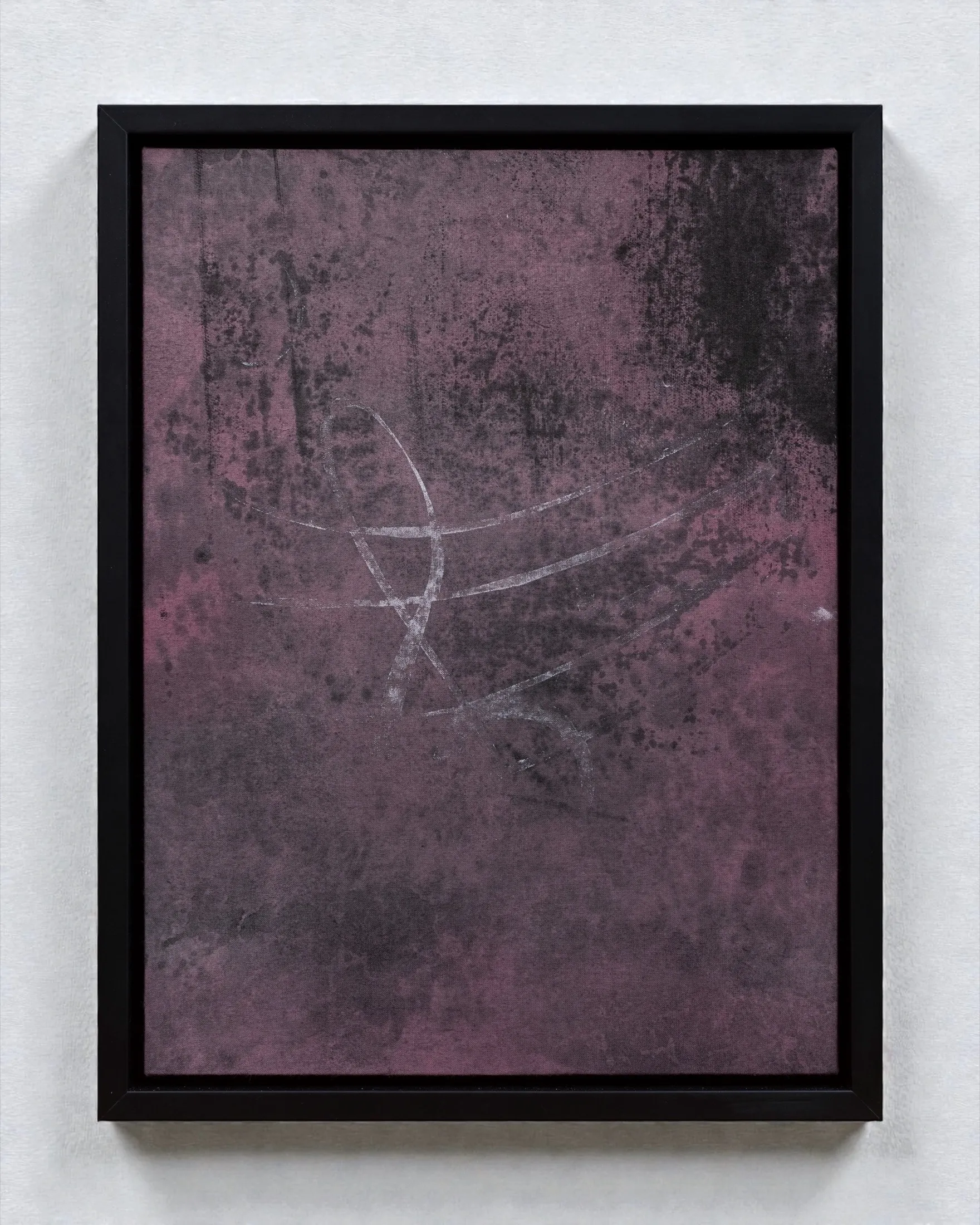 Pink Treble — 2025, Ink transfer on fabric, 40 × 30 × 4 cm, by Taka Kono