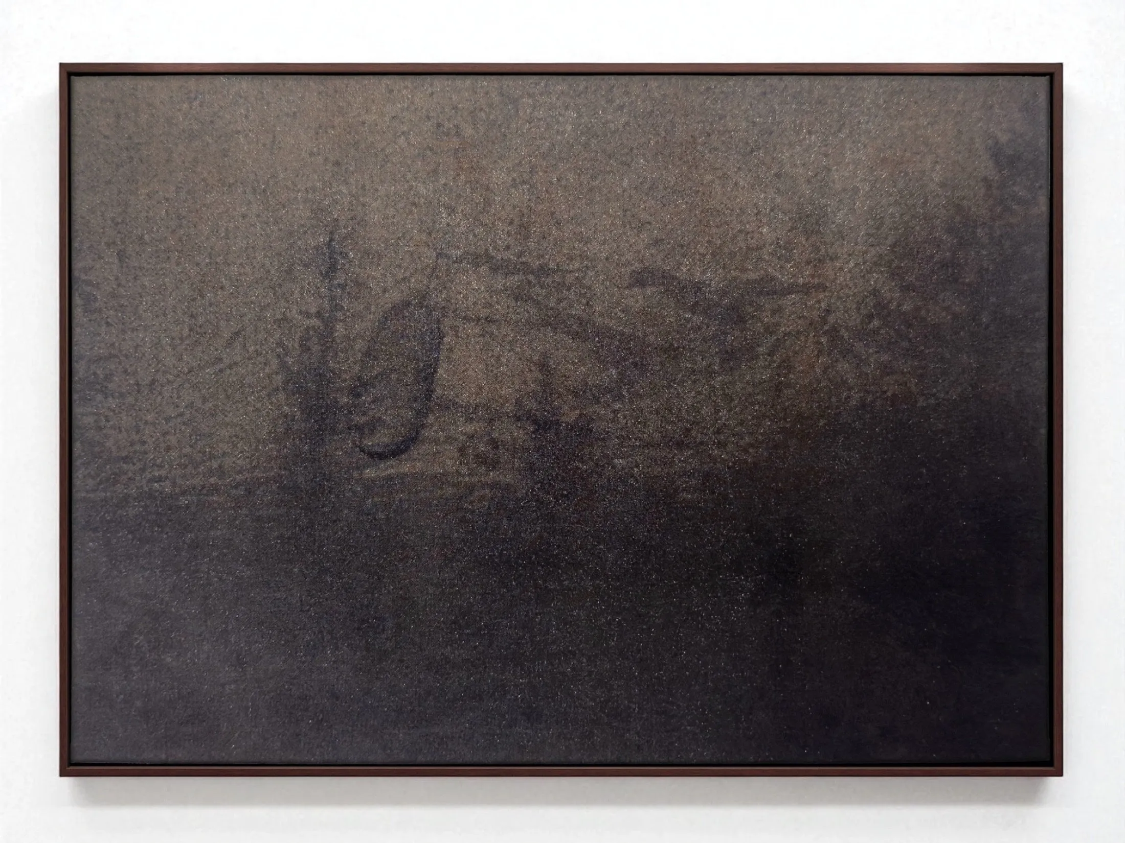 Tree Line — 2025, Pigment transfer on muslin dyed with natural pigments, 21 × 30 × 5 cm, by Taka Kono